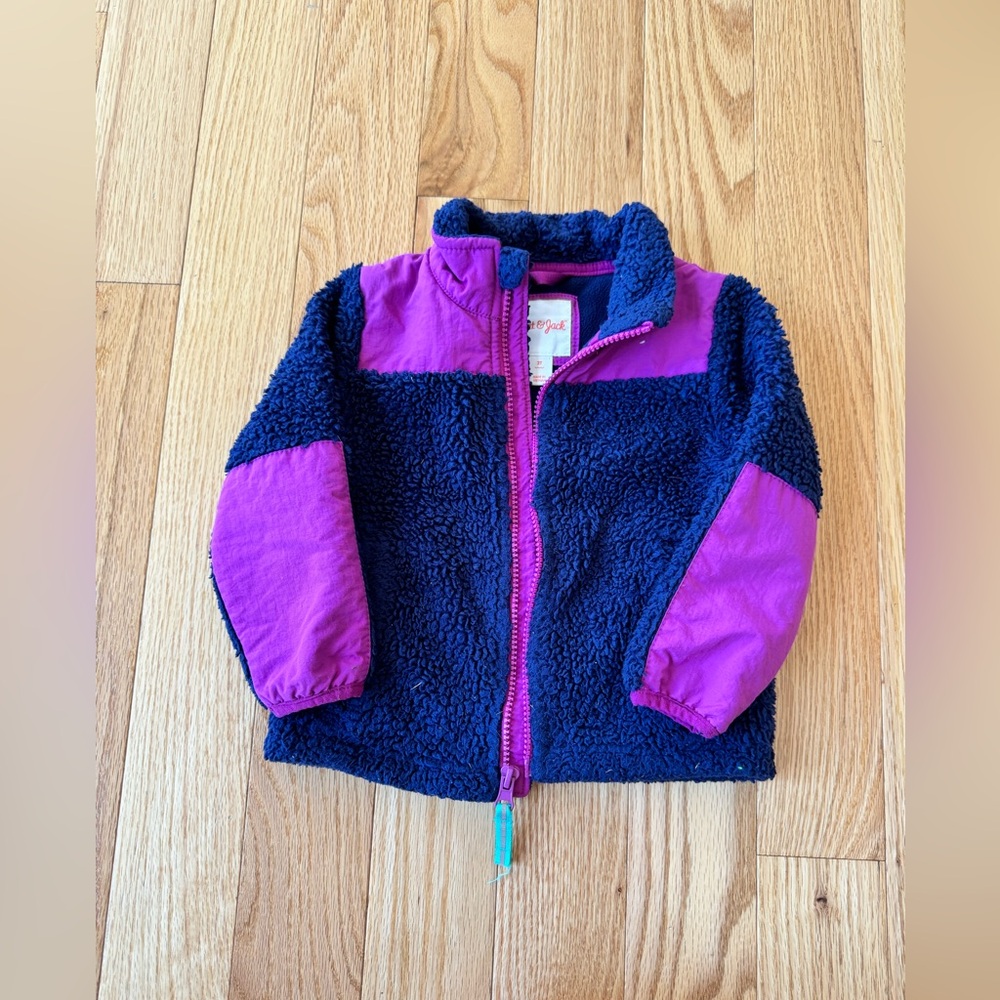 Cat & Jack Blue and Purple Fleece- Girls